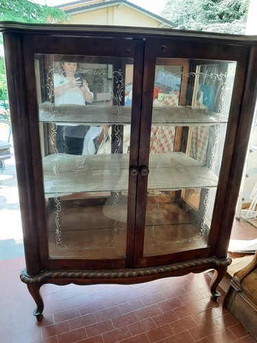 Antica vetrina due ante - antica,