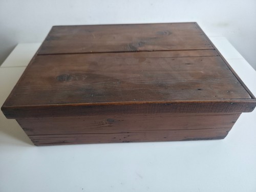 Antica grande scatola - in, legno