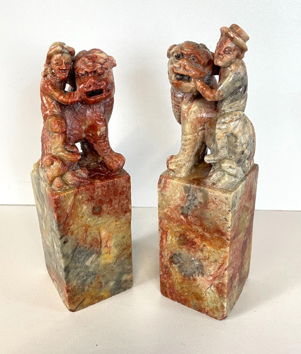 Antica coppia scultura - antica,
