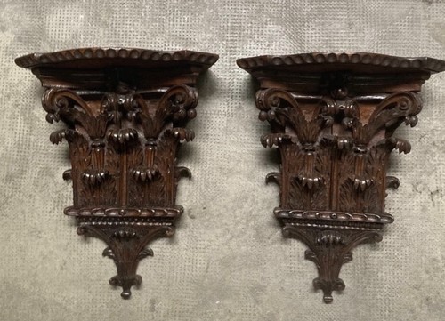 Antica coppia capitelli - antica,