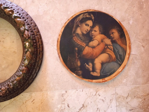 Raffaello madonna della - madonna,