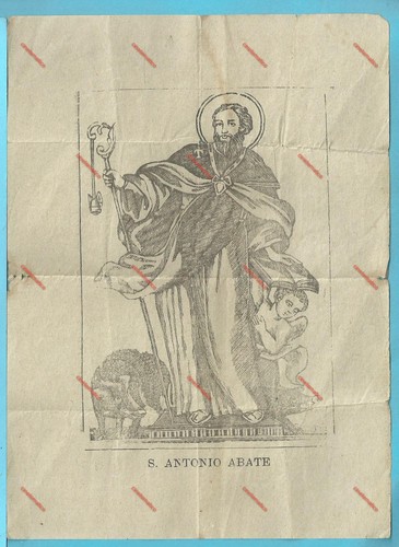 Santino stampa devozionale - santino/stampa,