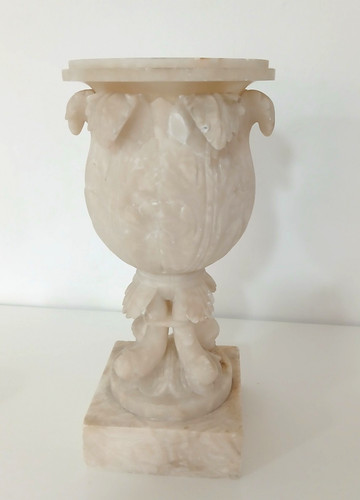 Vaso urna antica alabastro - vaso, in