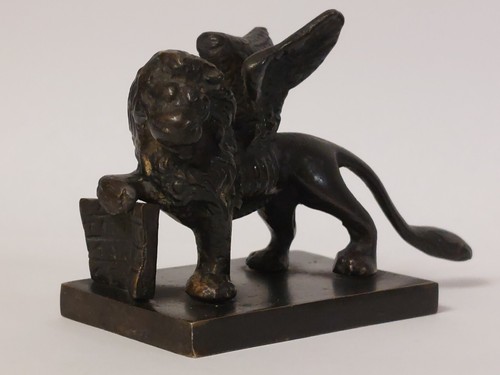 Antica scultura ottone fuso - antica,