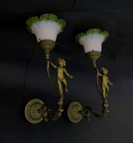 Antica coppia applique - ✅,