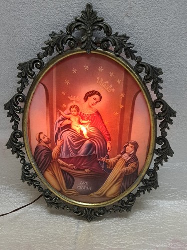 Antica madonna del rosario - madonna,