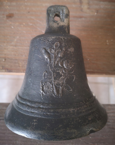Antica campana bronzo fine - campana, in