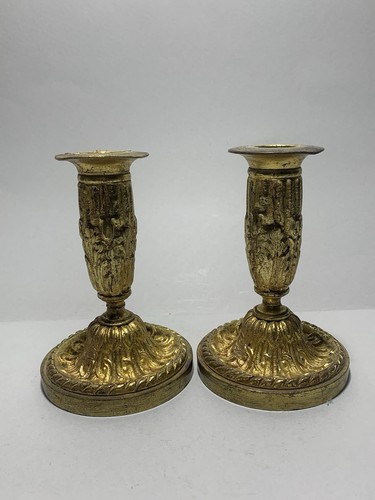Antica coppia porta candele - antica,