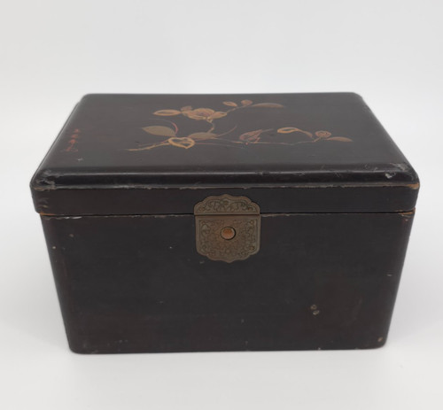 Scatola antica legno - , laccato